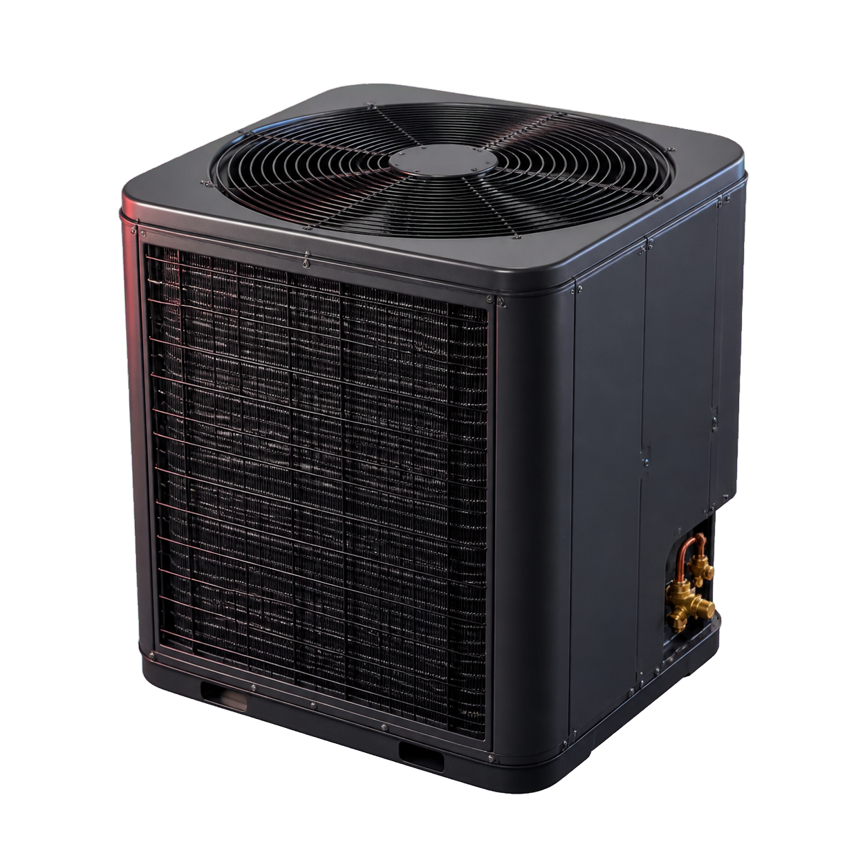Residential air-conditioning condenser representing AR AIR cooling services.
